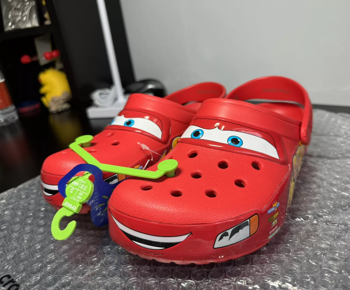 crocs lightning mcqueen