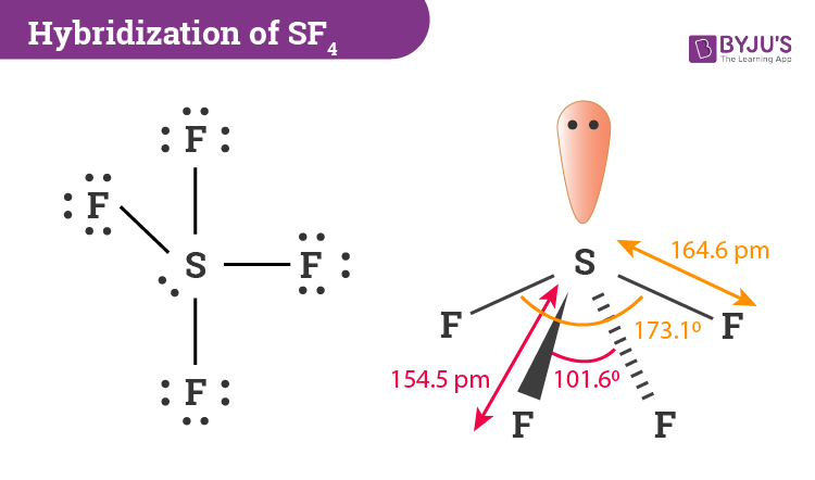 electron pair geometry of sf4