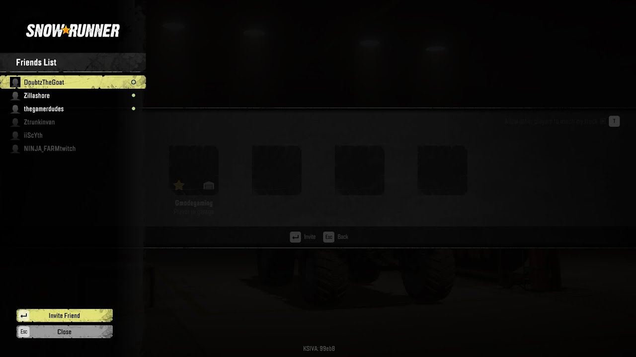 snowrunner how to invite friends pc