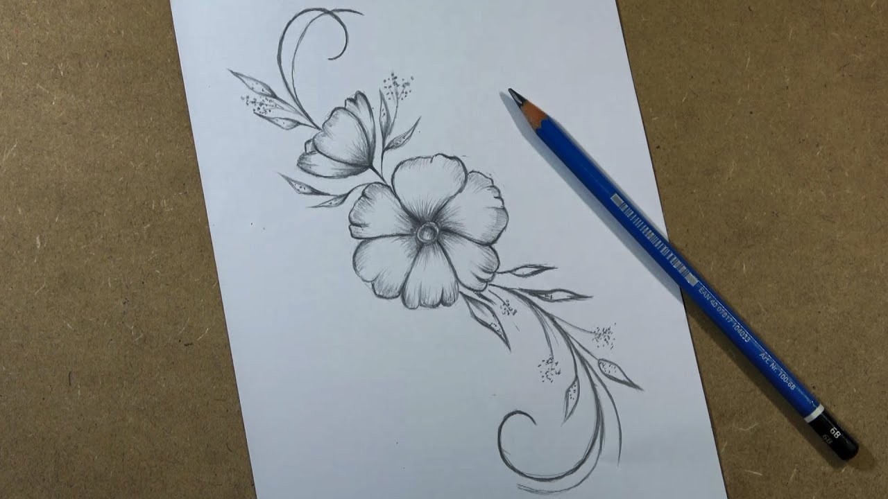 flower tattoo drawings