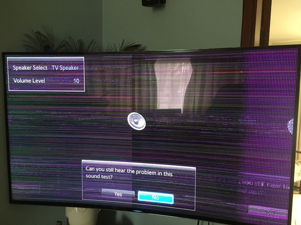 curved tv problems