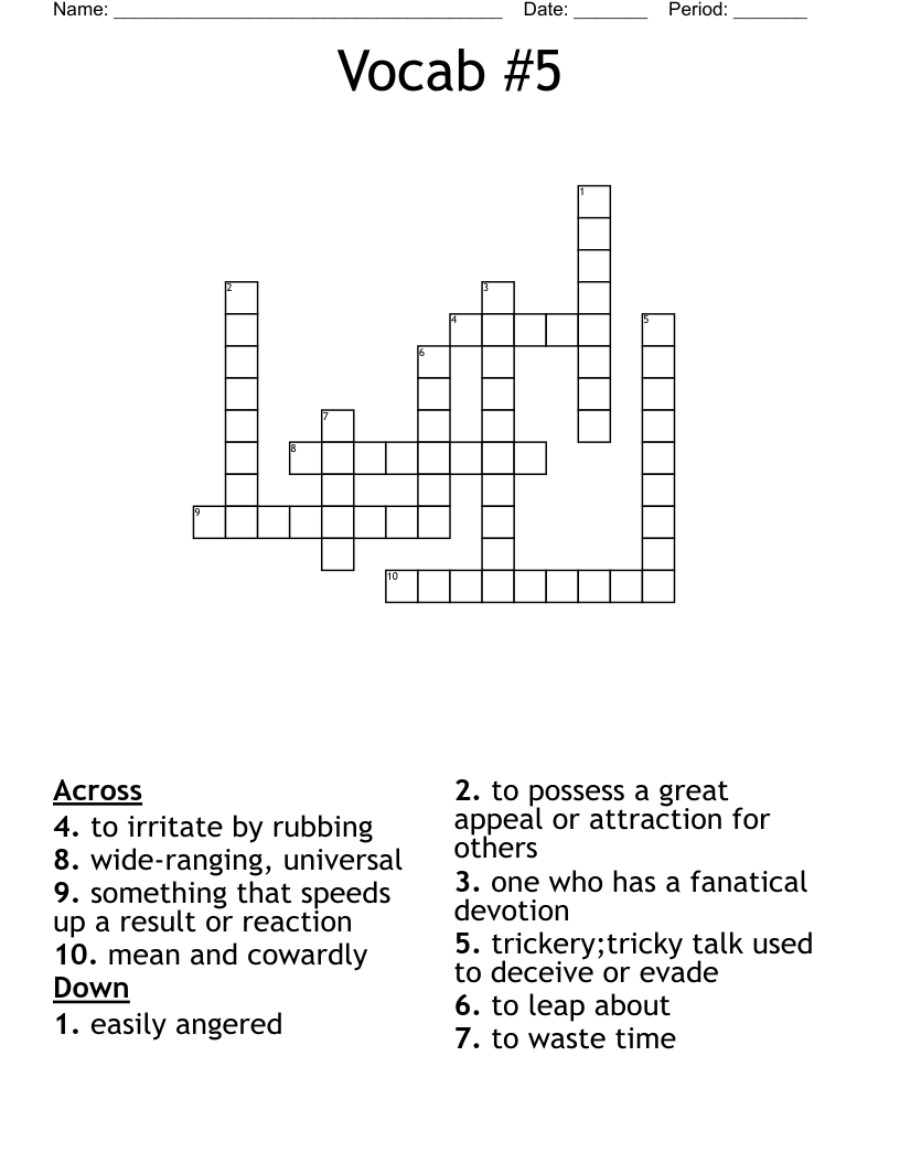 irritate crossword clue