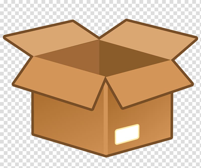 clipart cardboard box