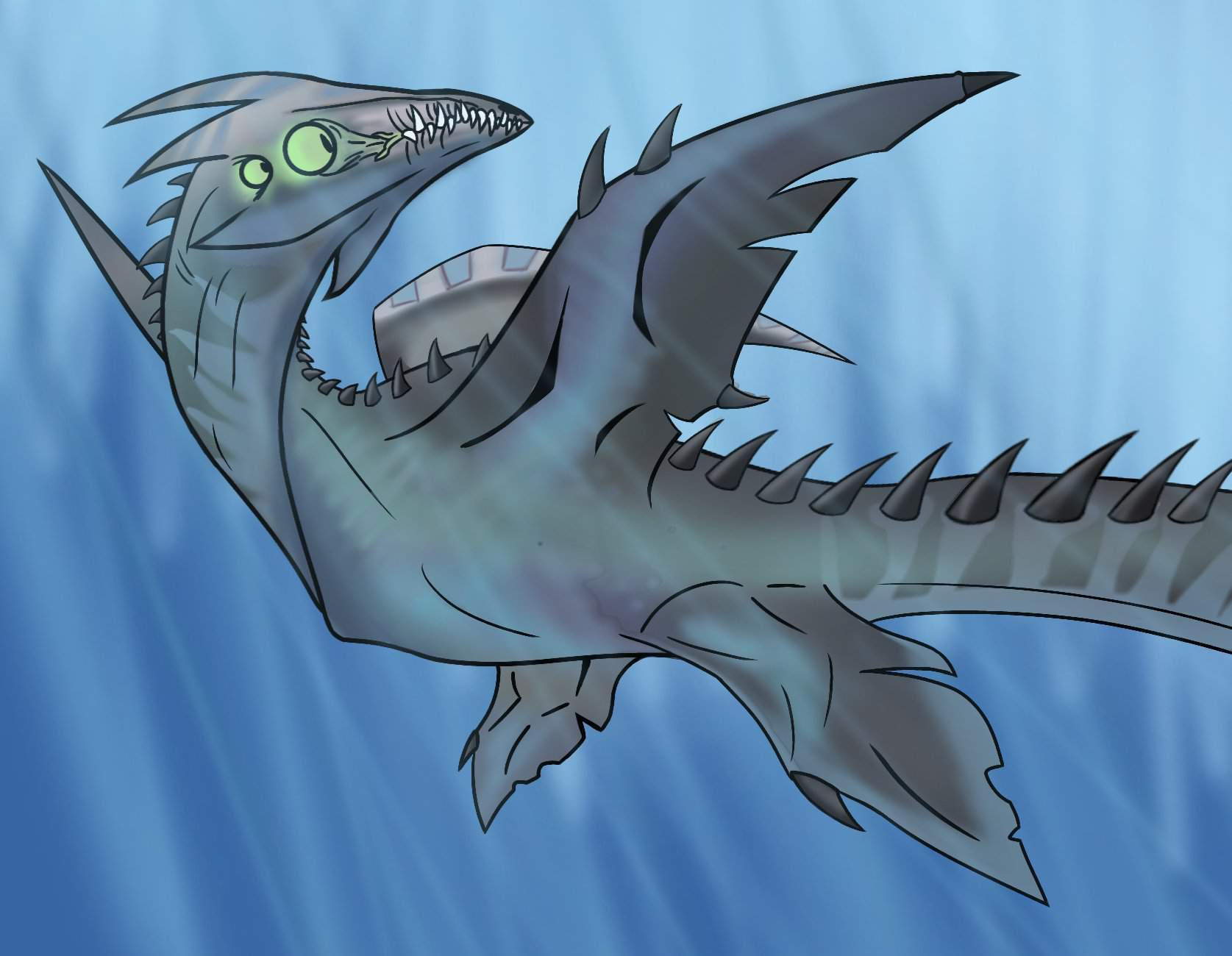 subnautica ice dragon leviathan