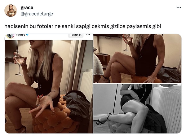 hadise ifşa