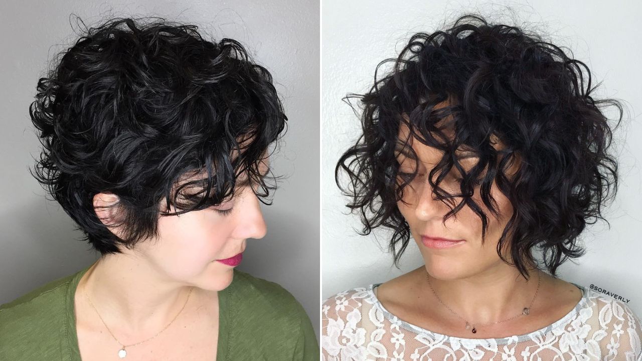 ladies short curly haircuts