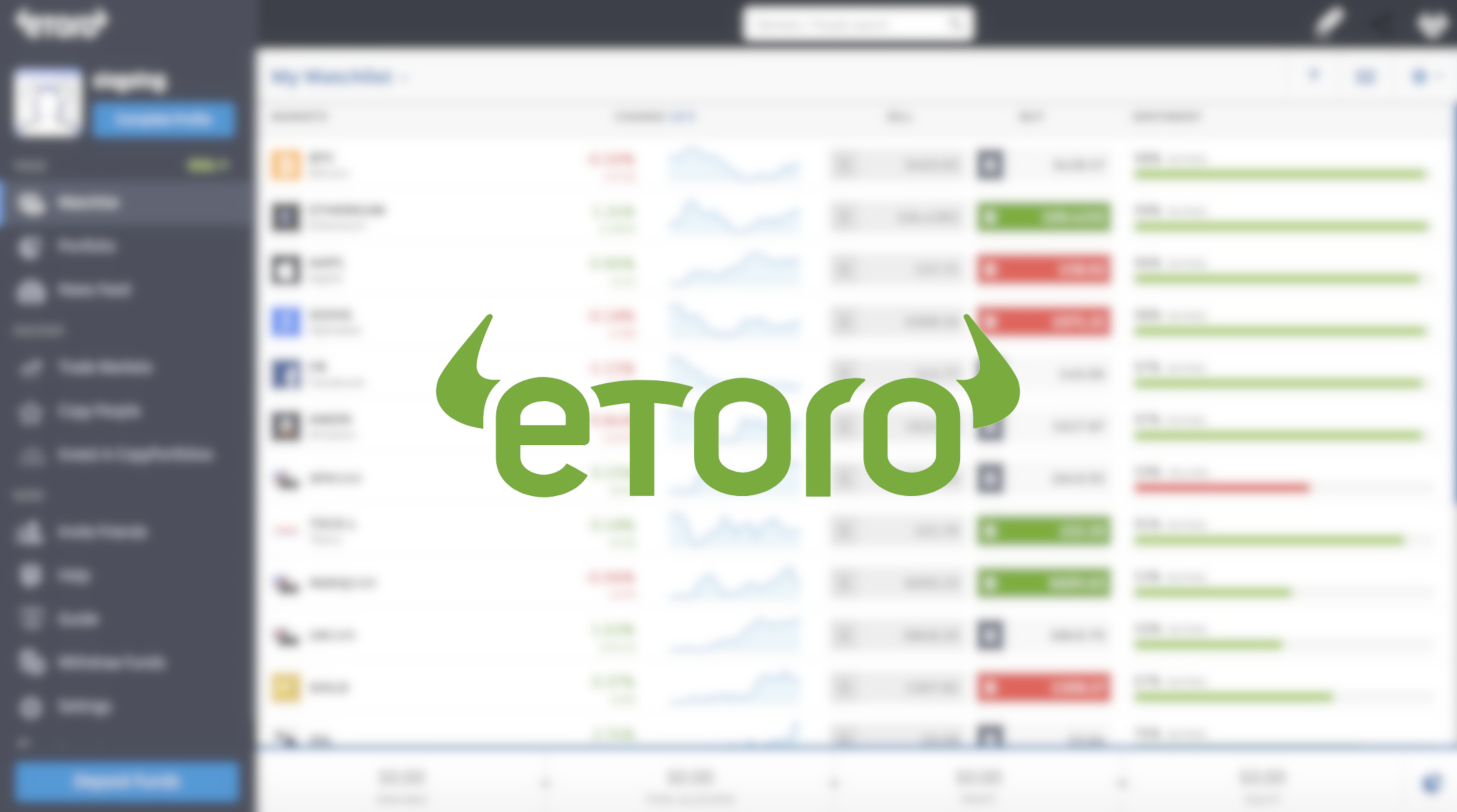 etoro stock