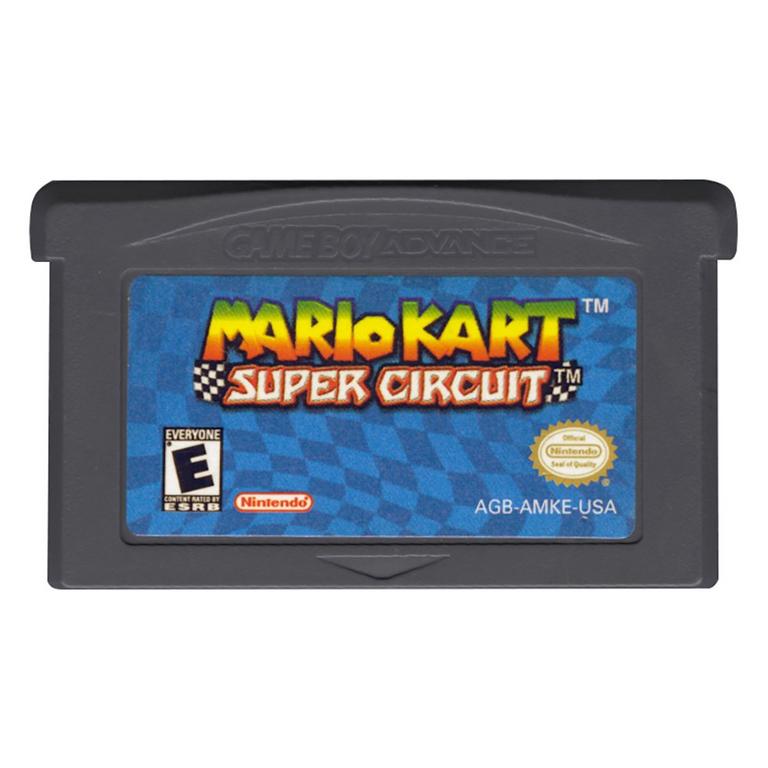 mario kart super circuit gameboy advance