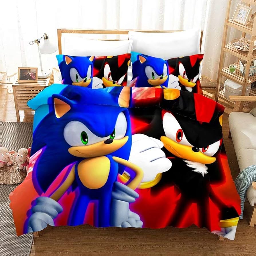 sonic the hedgehog duvet cover