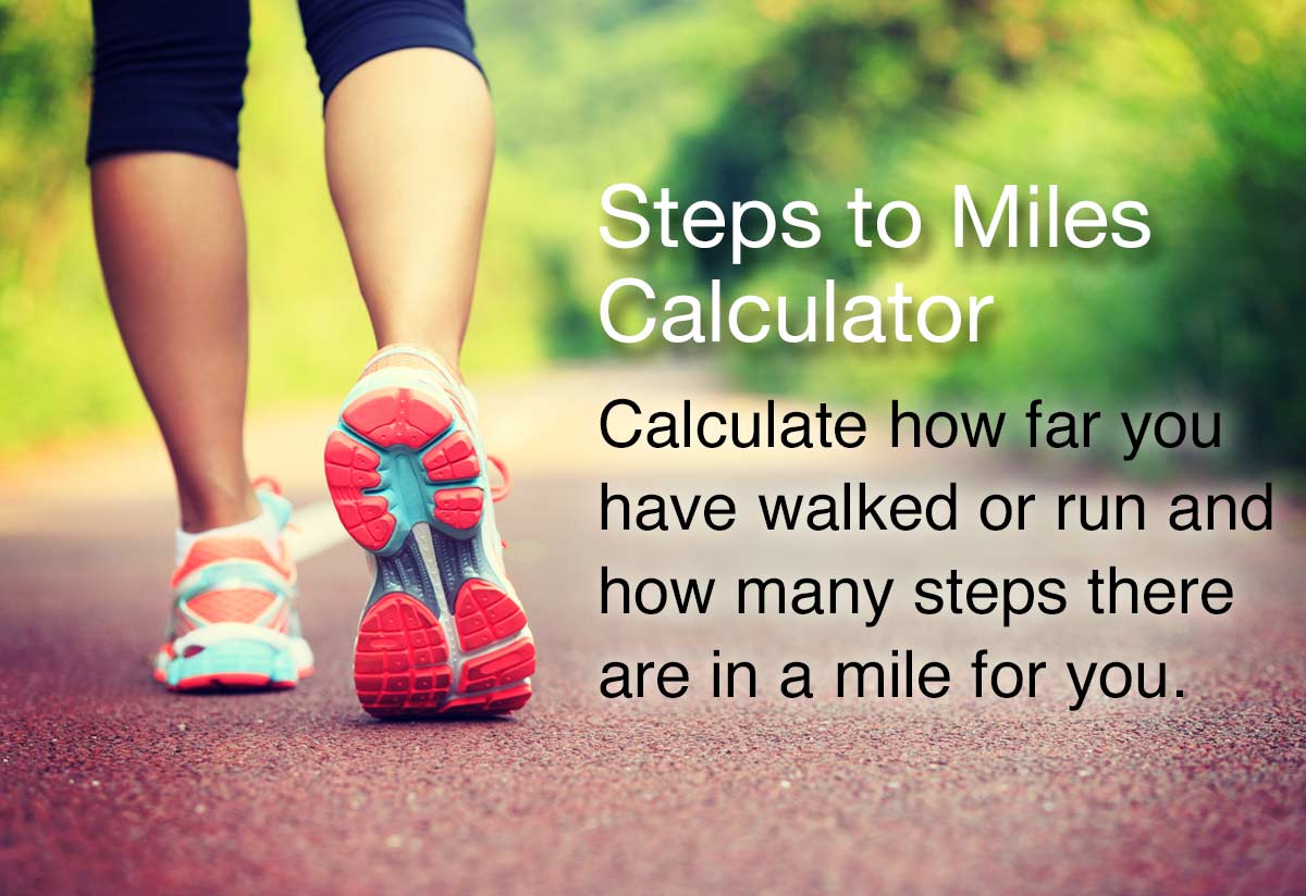 steps to miles