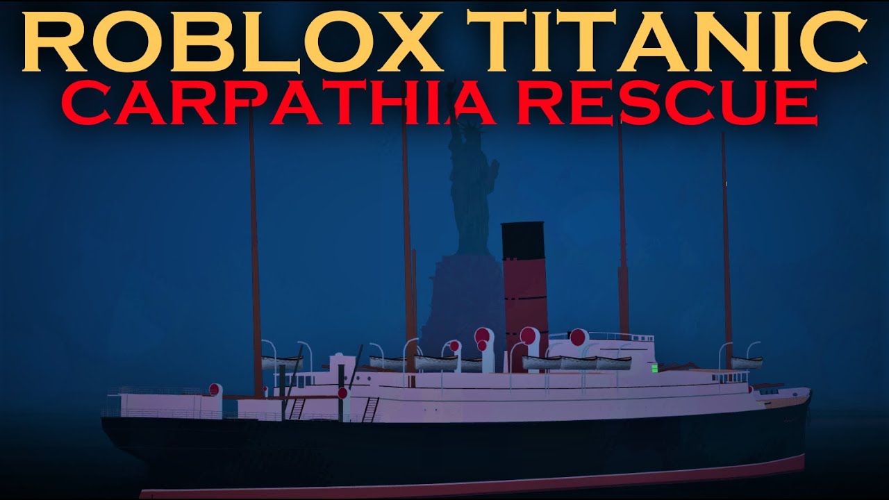 roblox titanic sinking games