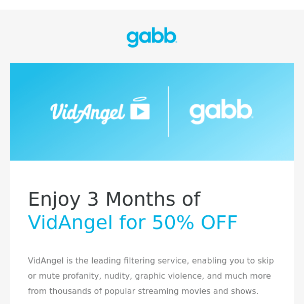 vidangel coupon code