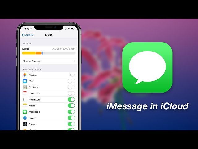 icloud imessage