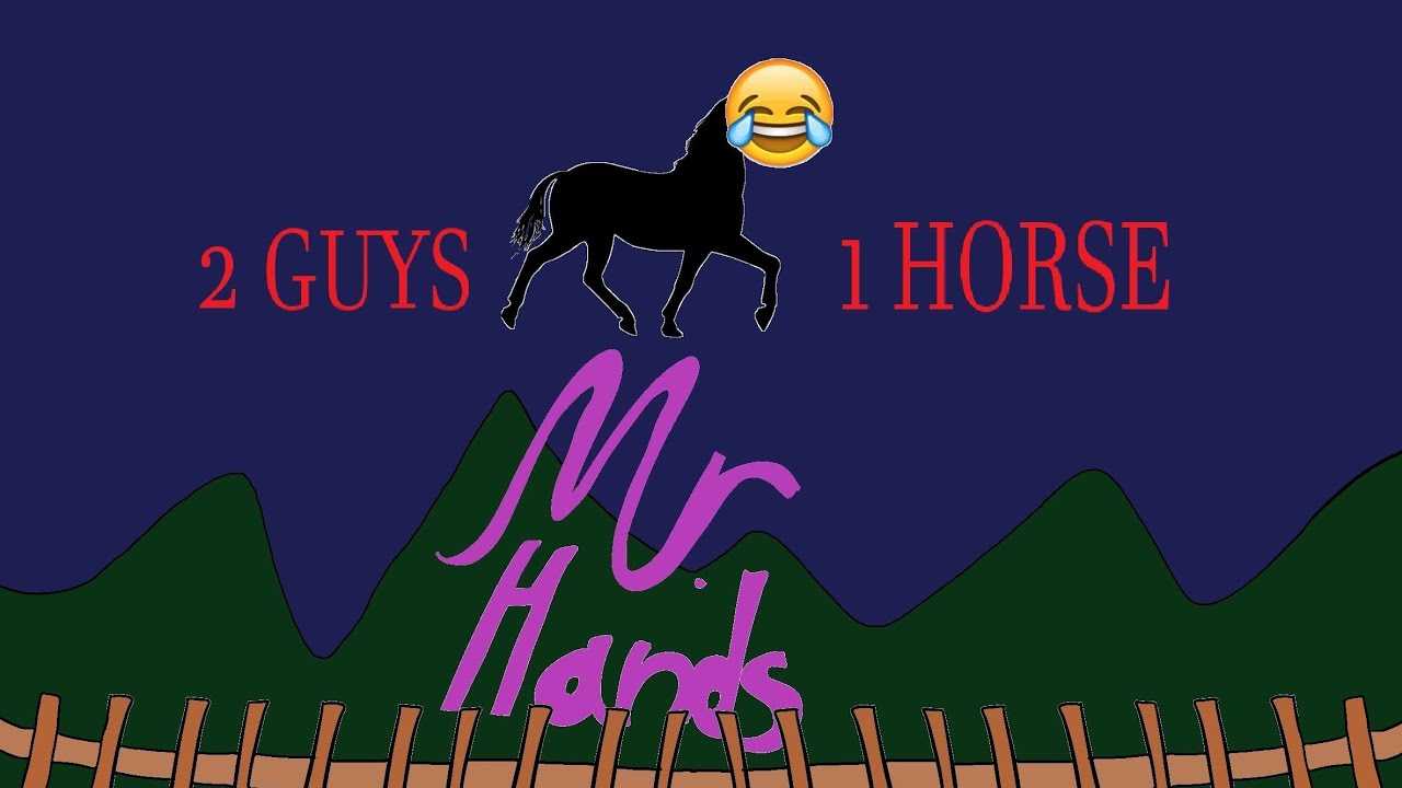 2 men 1 horse