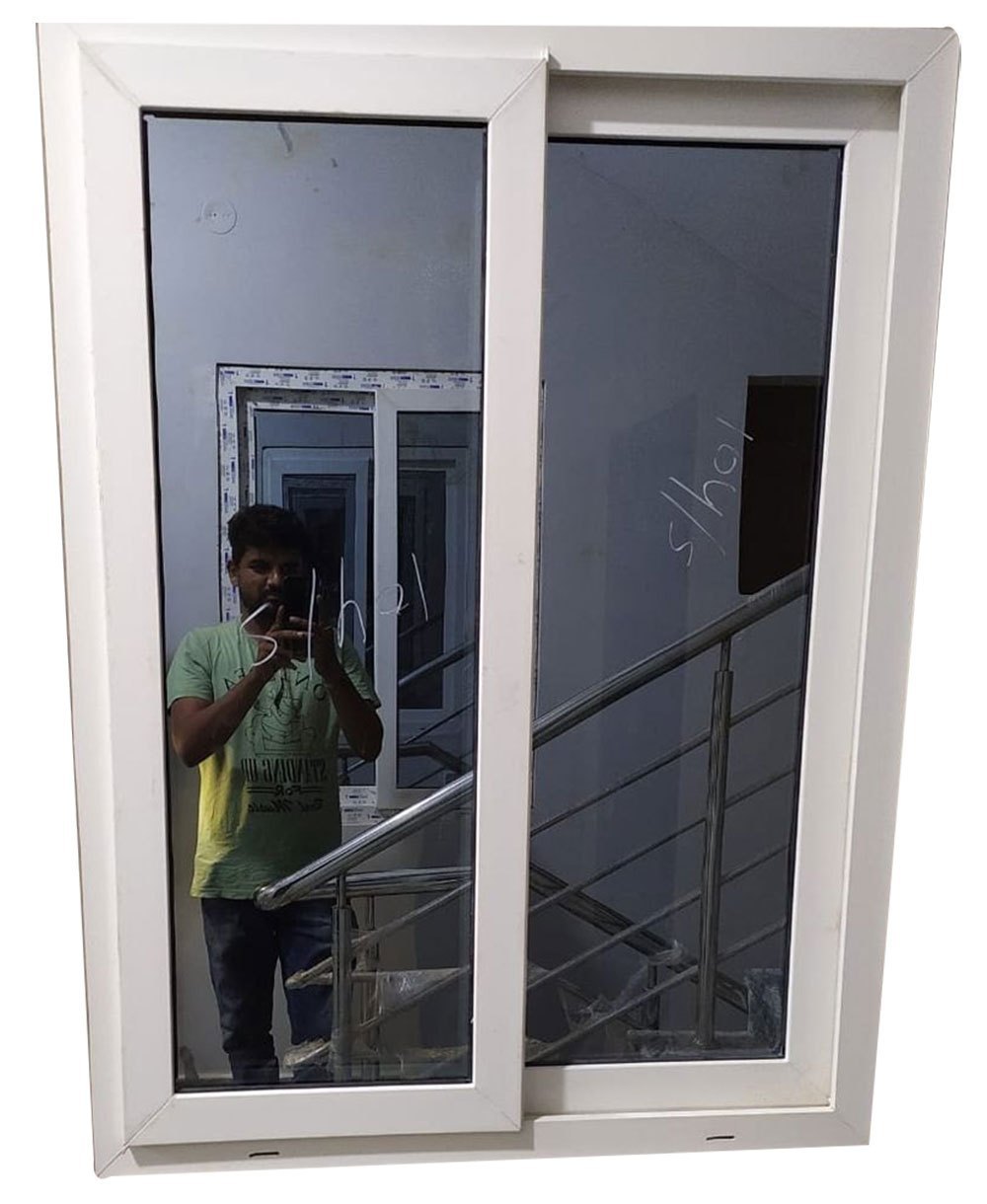 2 track aluminium sliding window price