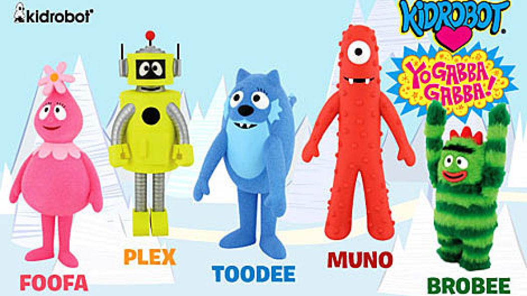 characters from yo gabba gabba