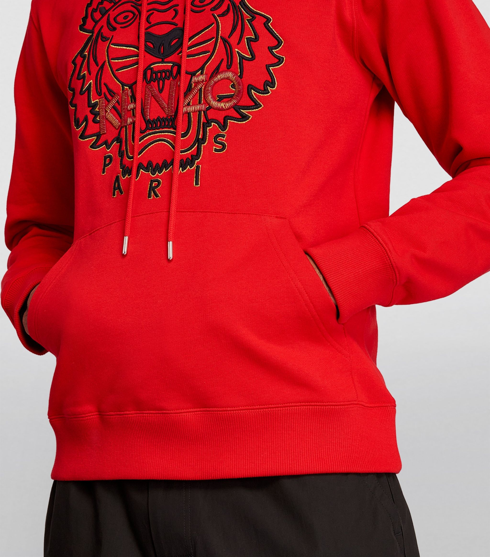 kenzo red hoodie