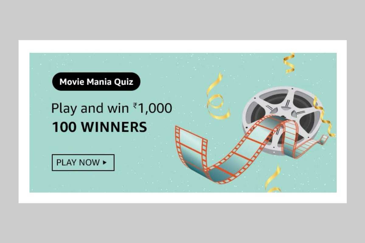 amazon movie mania quiz answers today