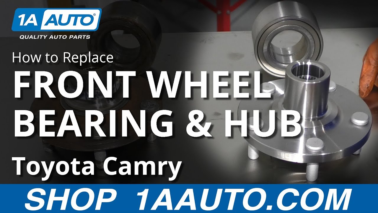 2007 toyota camry wheel bearing replacement