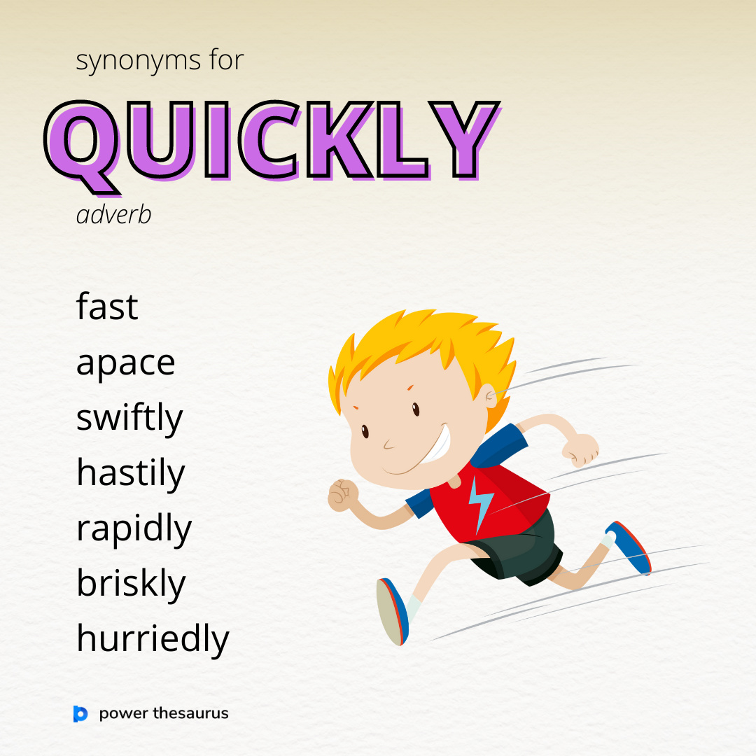 quick synonym