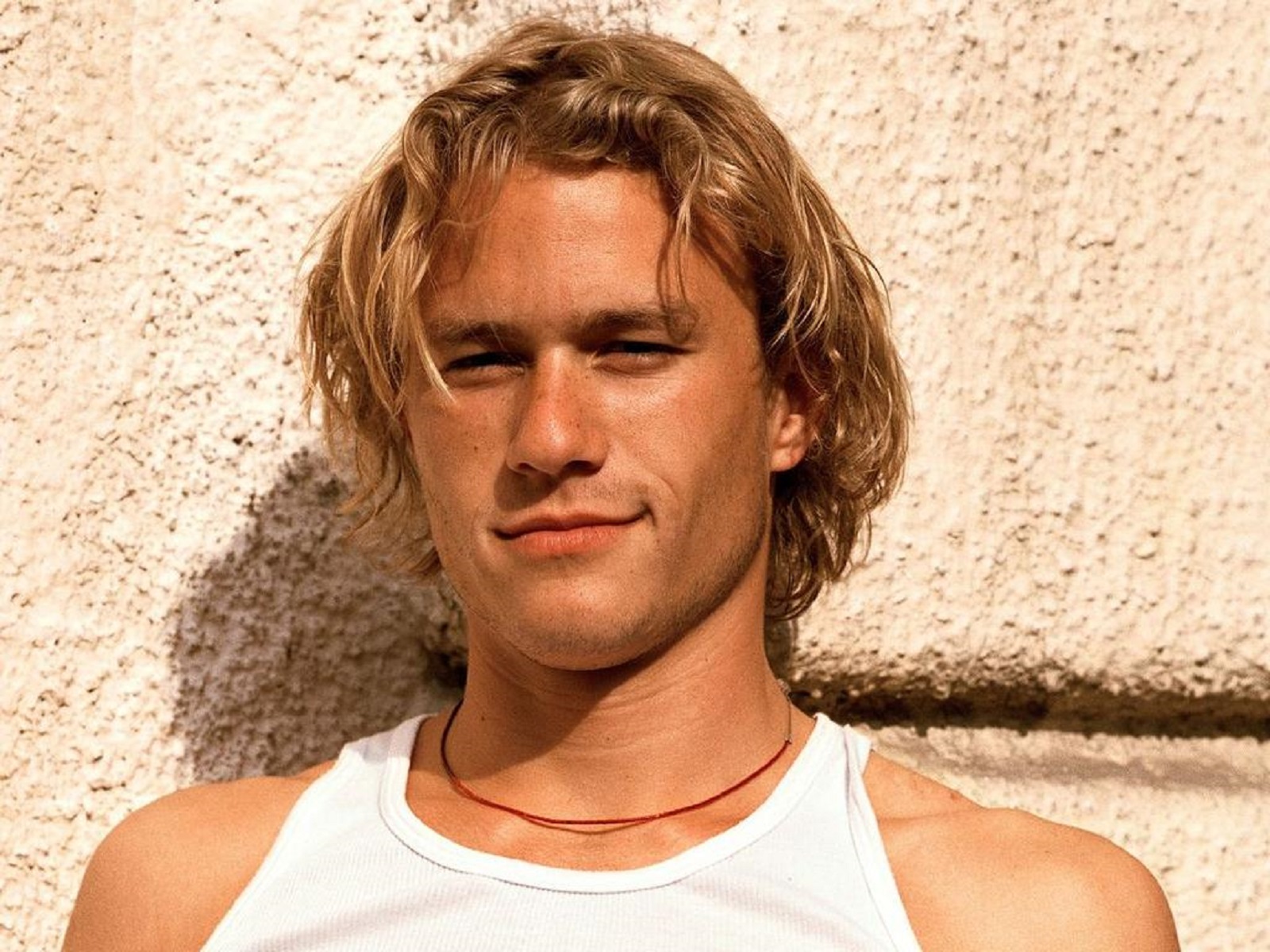 heath ledger long hair