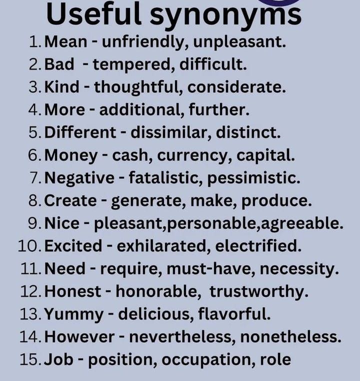 temper synonyms