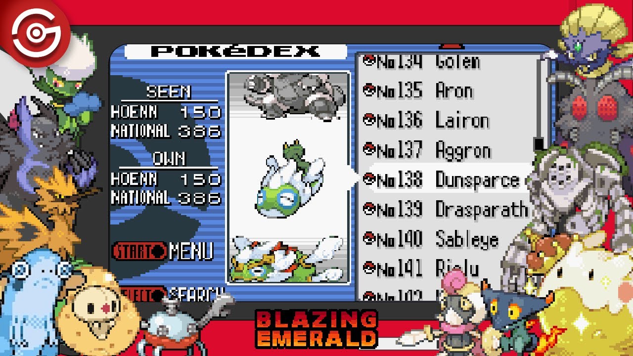 pokemon blazing emerald