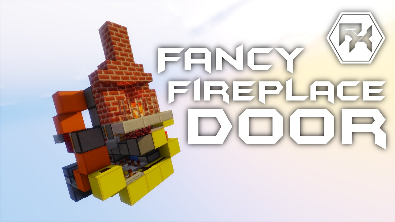 minecraft fireplace door