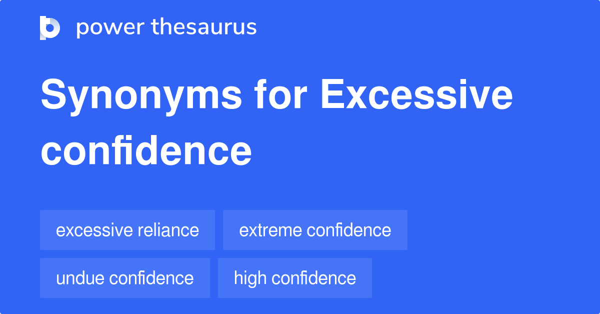 thesaurus confidence