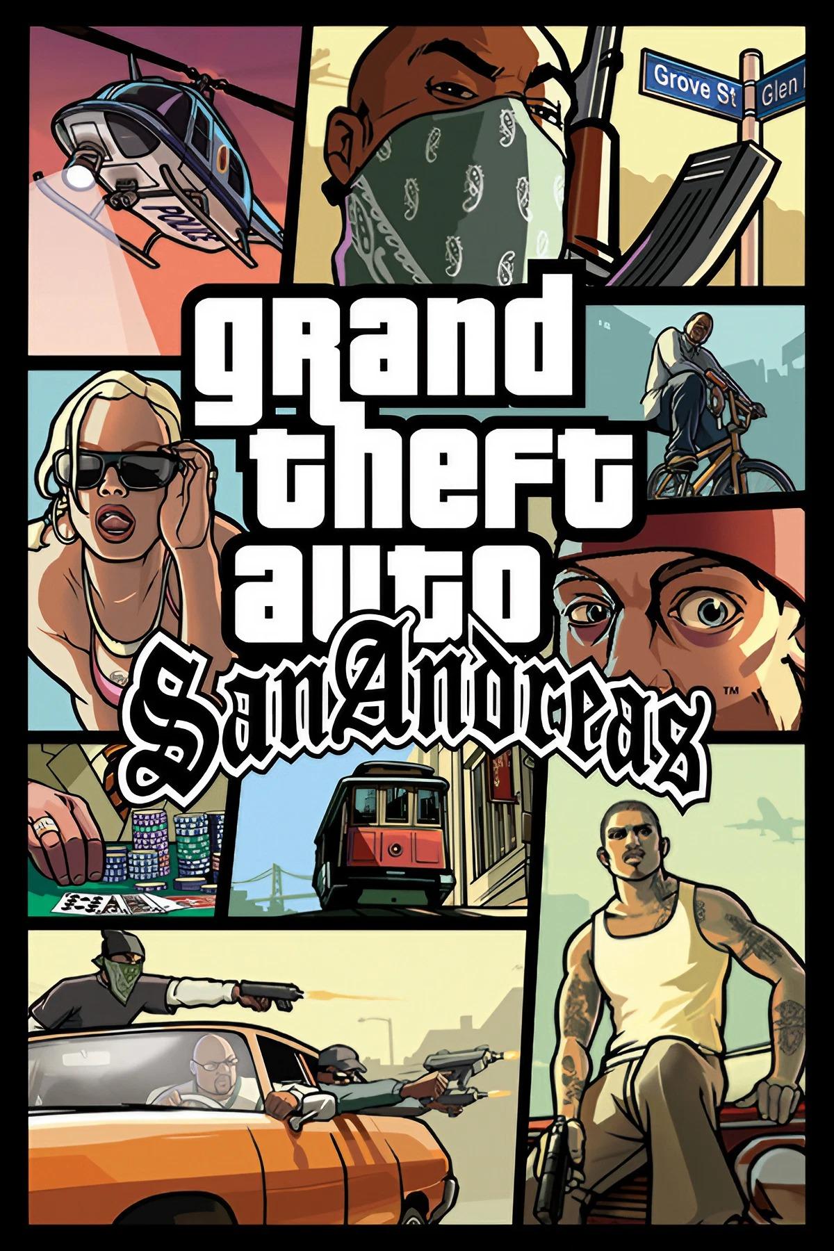 grand theft gta san andreas