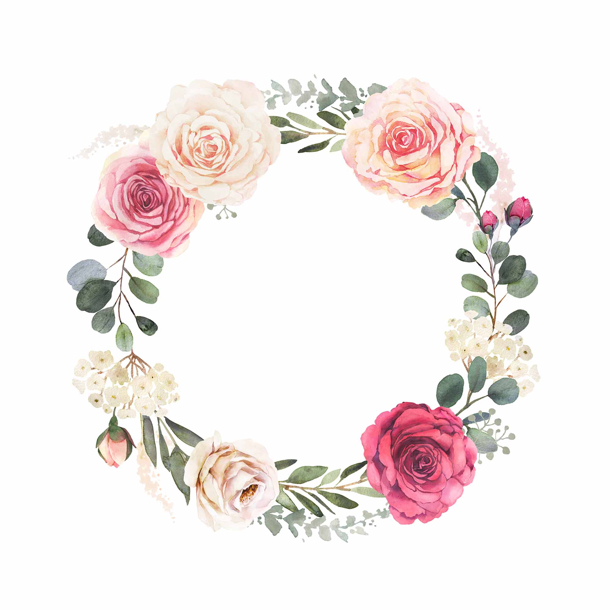 flower wreath png