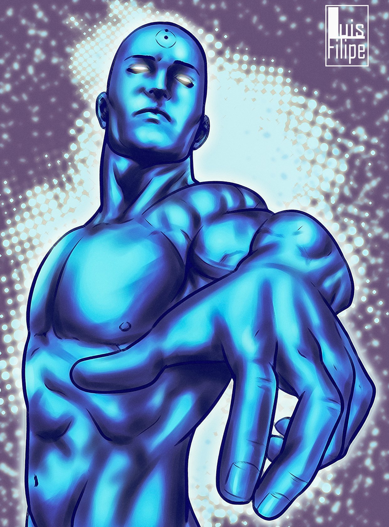 dr manhattan fan art