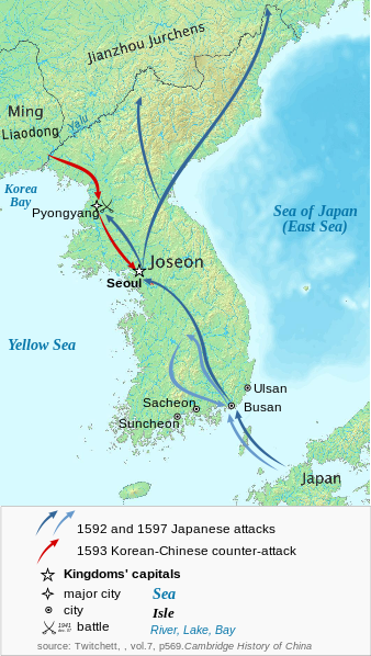 japanese invasion of korea