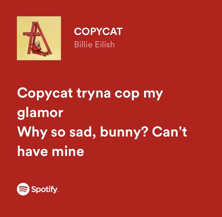 copycat billie eilish lyrics