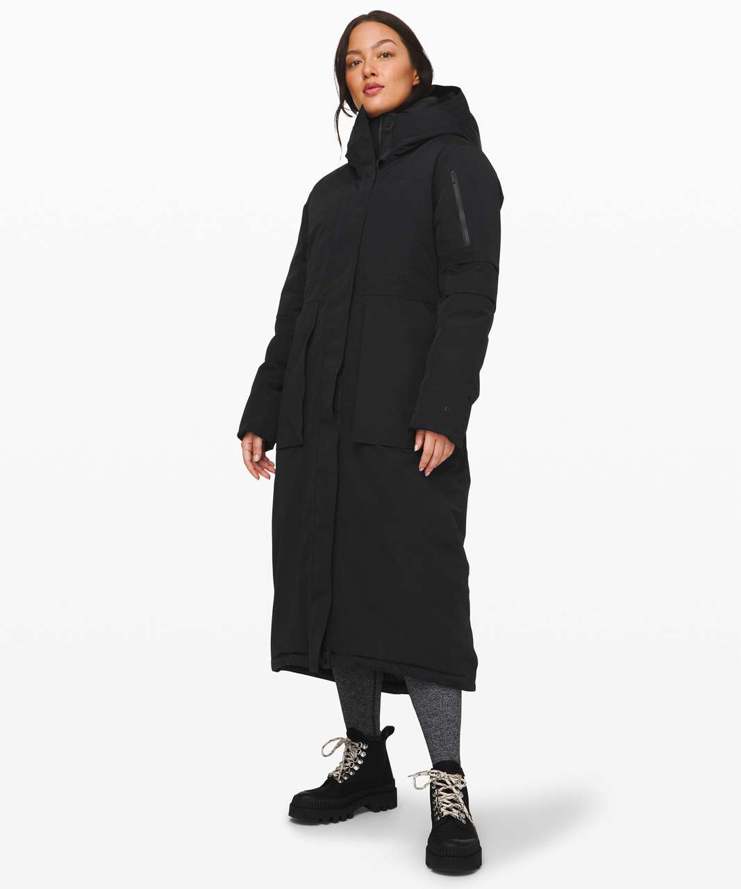 lululemon snow warrior long parka