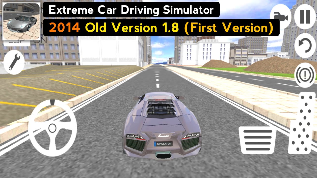 extreme car driving simulator mod apk old version