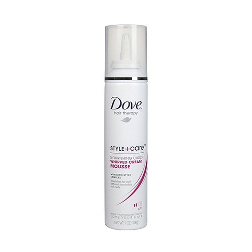 dove nourishing curls whipped mousse