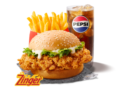 kfc value meal burger starting price