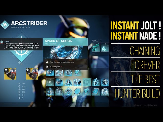 arc hunter build destiny 2