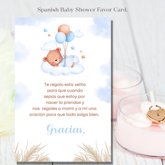 tarjetas para baby shower