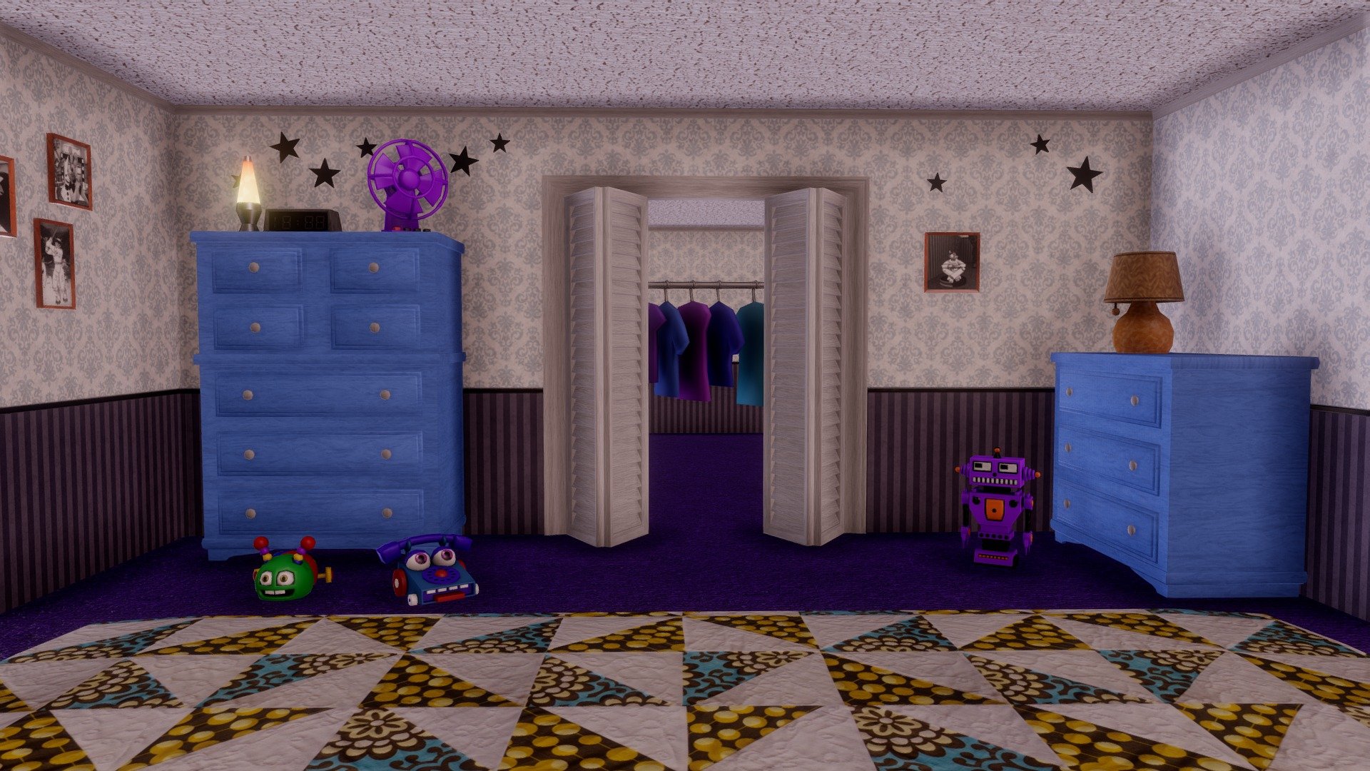 fnaf 4 room