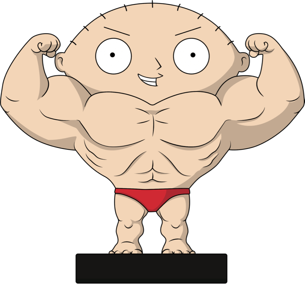 stewie griffin muscles