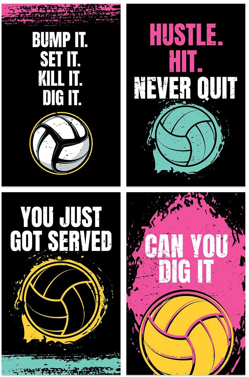 volleyball posters diy