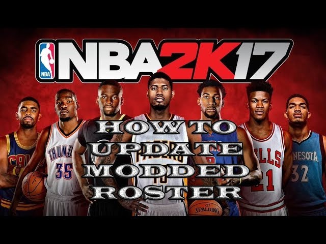 how to update 2k17 roster