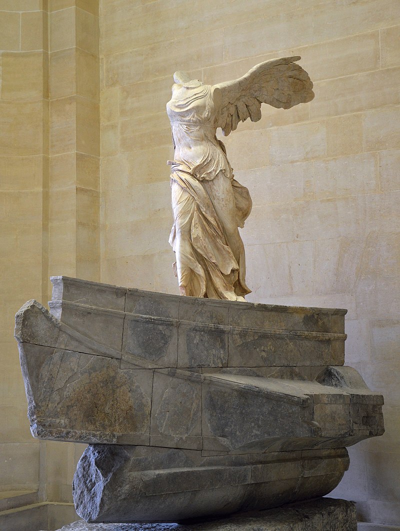 goddess nike statue