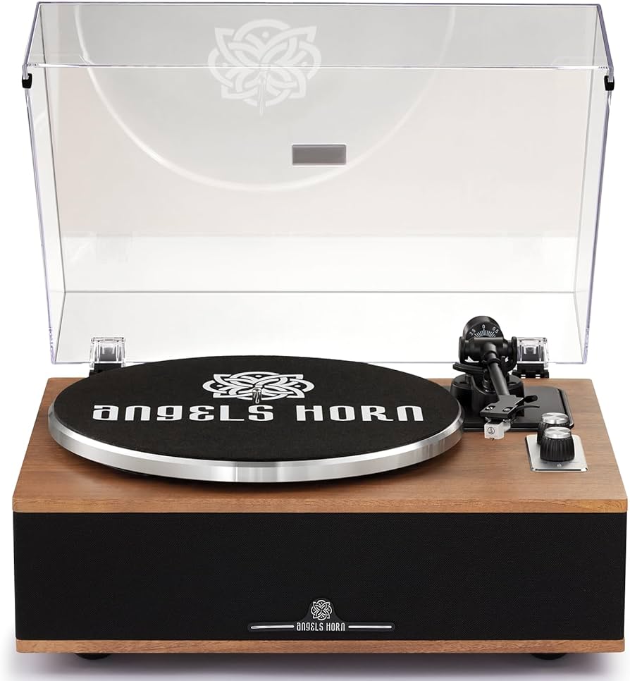 angels horn turntable