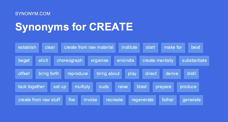 create synonyms