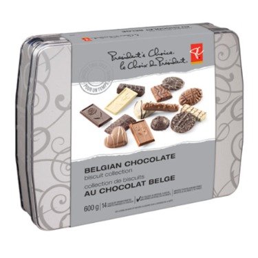 pc belgian chocolate biscuit collection