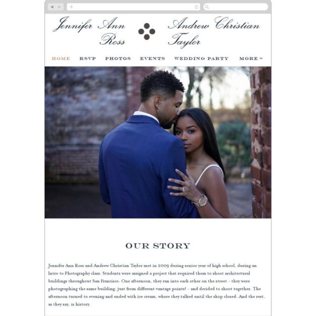 the knot wedding site