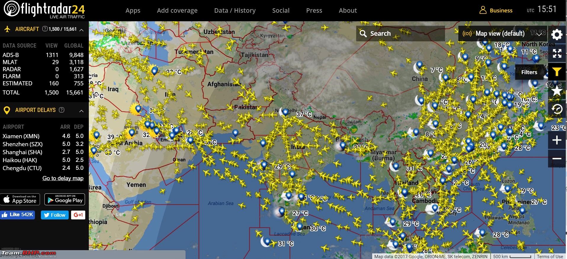 flight tracker live map